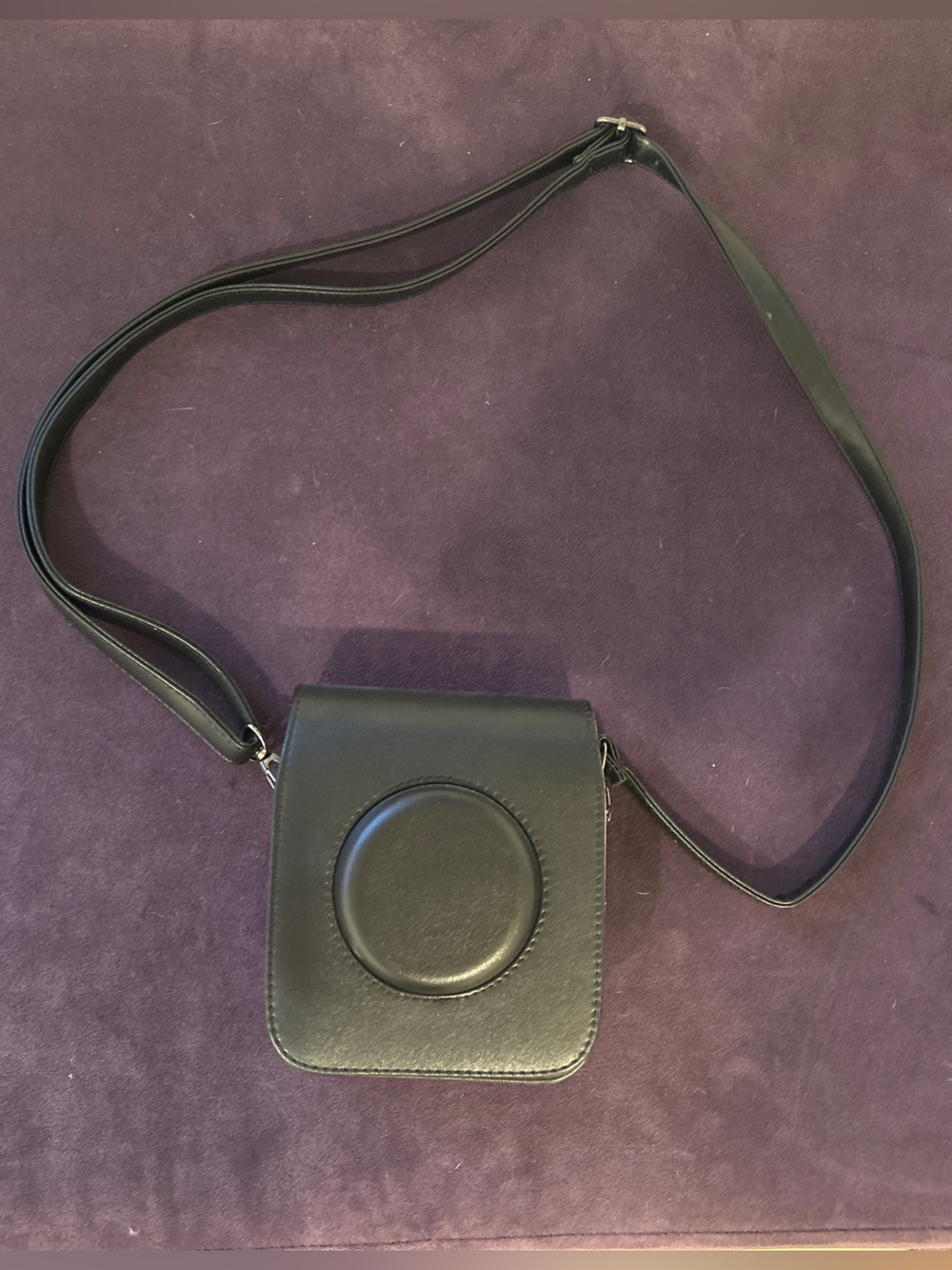 Polaroid Black Camera Crossbody Bag Case